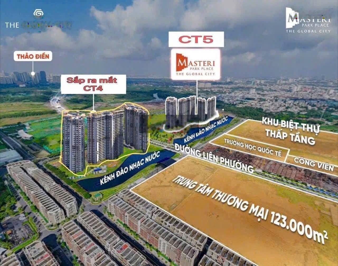 Bán căn hộ chung cư Masteri Cosmo Central, 8,972 tỷ, 75.7m2, 2PN, 2WC tại An Phú, Quận 2