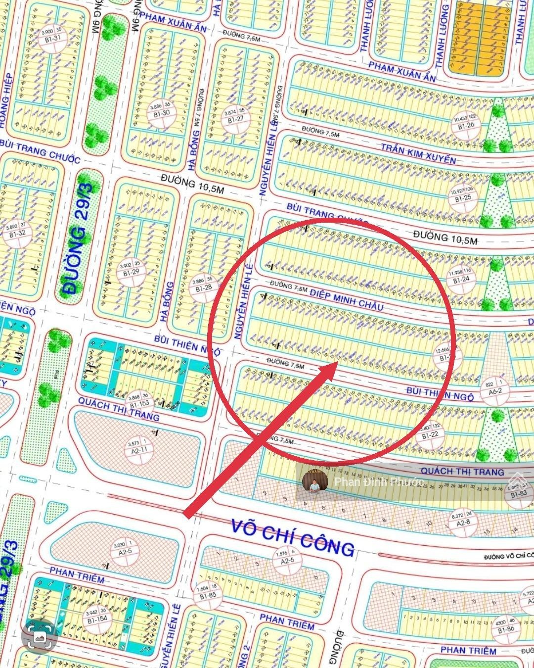 Bán đất đường bùi thiện ngộ - hòa xuân