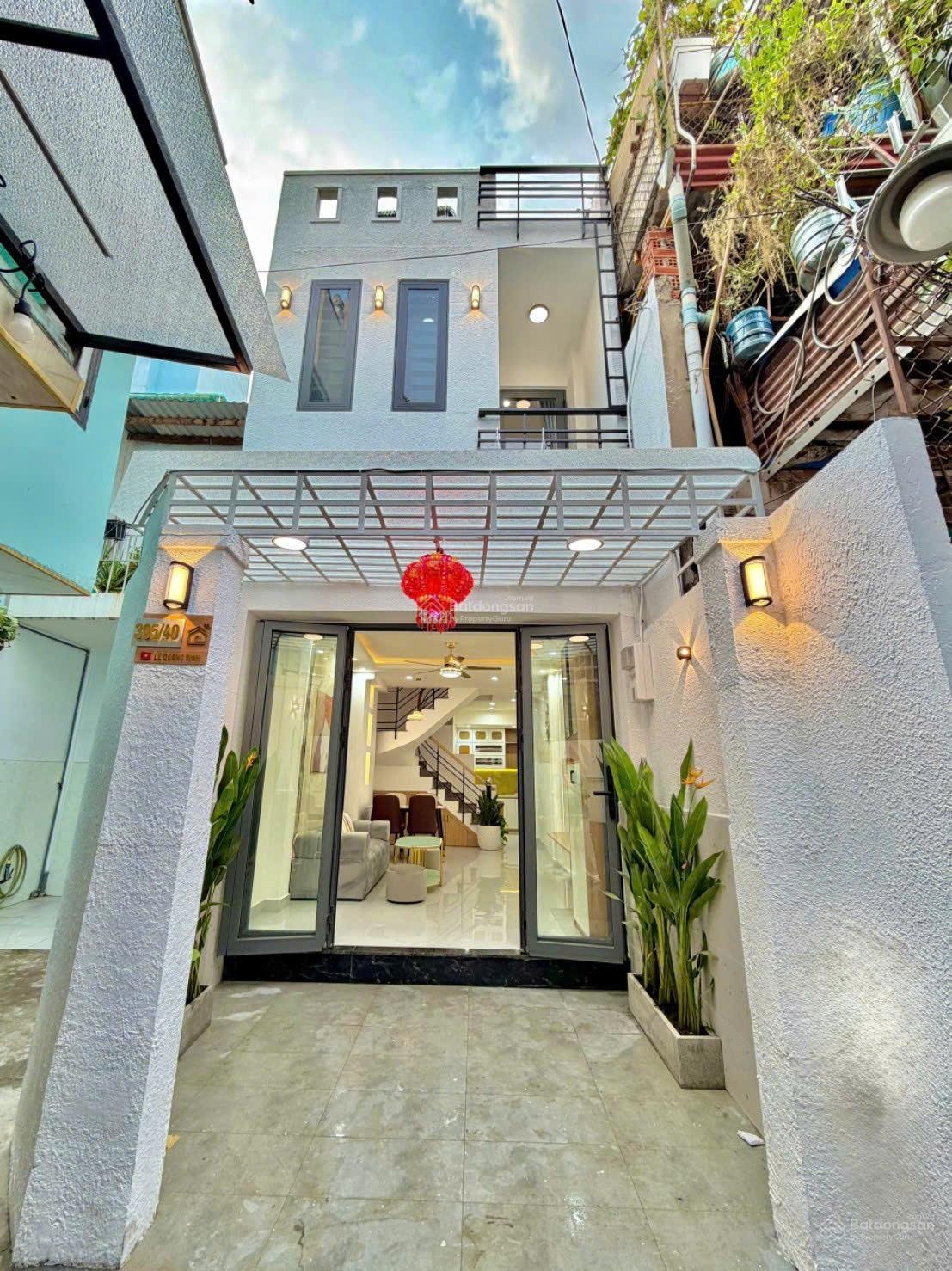 Nhà đẹp bình thạnh hẻm xe hơi lê quang định thông trần bình trọng full nội thất cao cấp