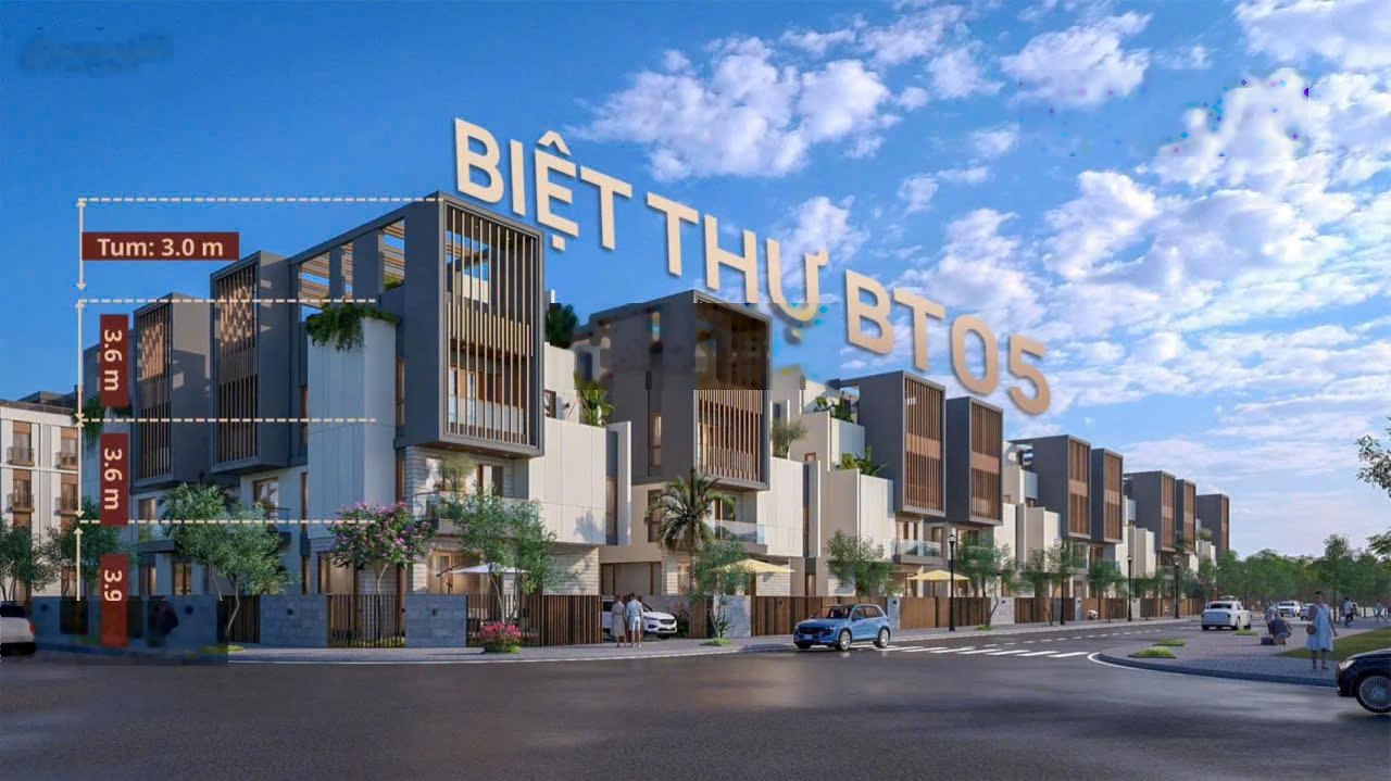 Biệt thự Bắc Trần Phú - Hướng Tây Bắc, sản phẩm khan hiếm - Chiết khấu hấp dẫn, pháp lý rõ ràng