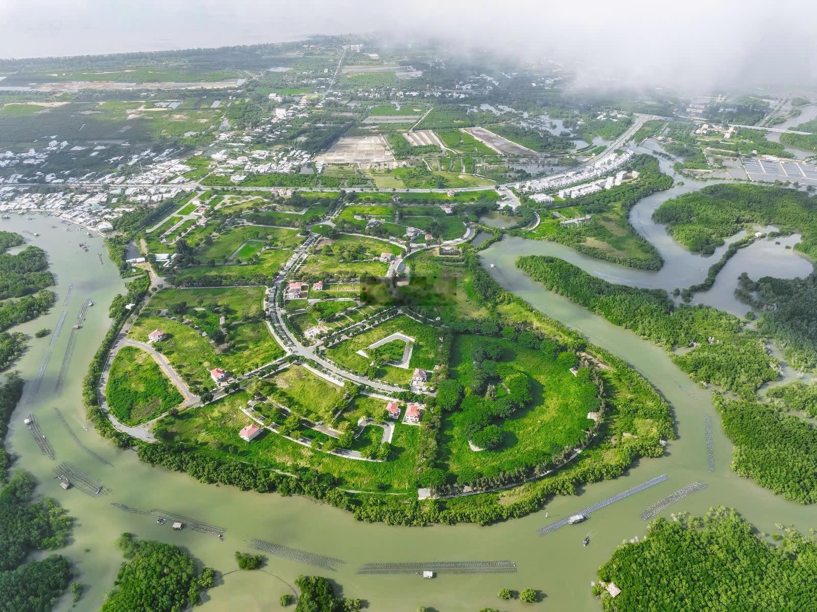 Bán đất mặt tiền dự án phước lộc đường lương văn nho long hòa 110m giá 7,5 tỷ