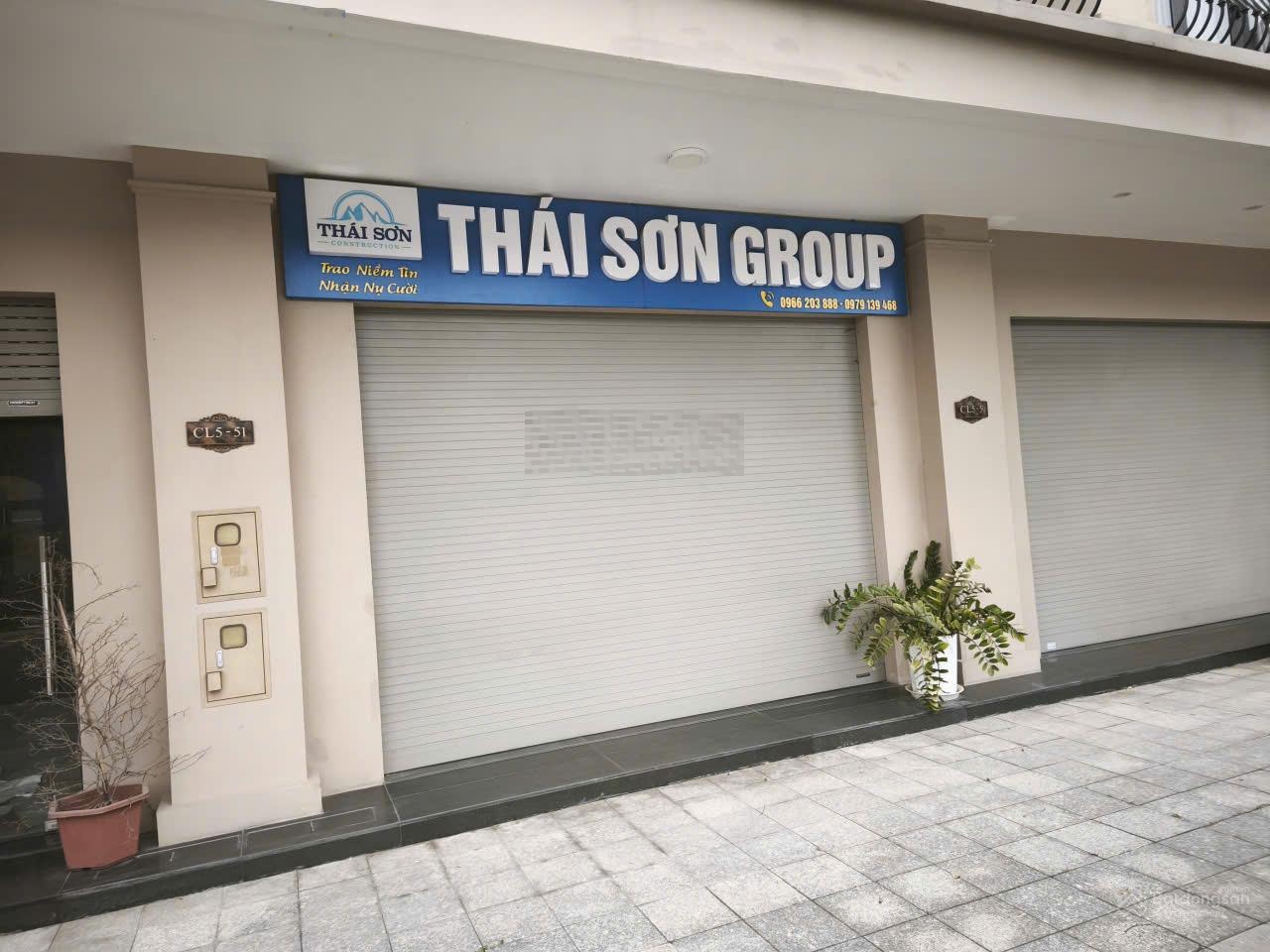 Bán nhà mặt phố shophouse chà là 5