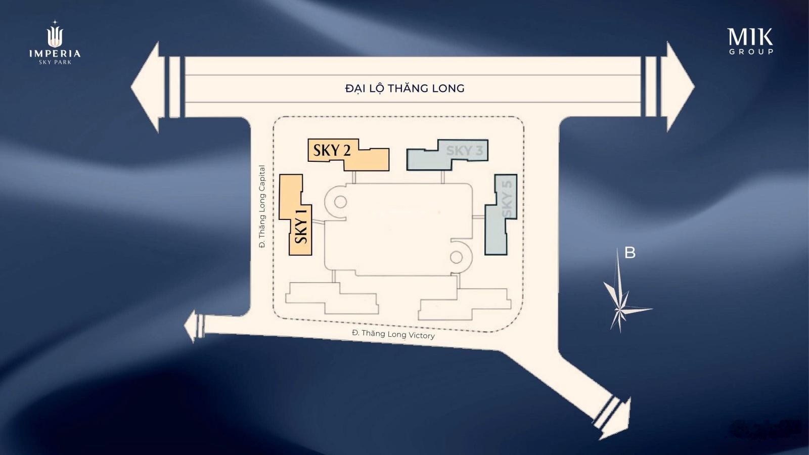 Bán chung cư Imperial sky Spark gần Vinhomes Smart City - Mở bán đợt 1 T3/2026 - Giá từ 9x tr/m2