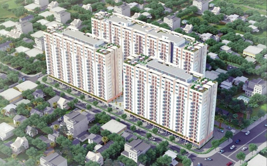 Cho thuê căn hộ Him Lam Phú An, 15,5 triệu, 63 m2, giá siêu hời