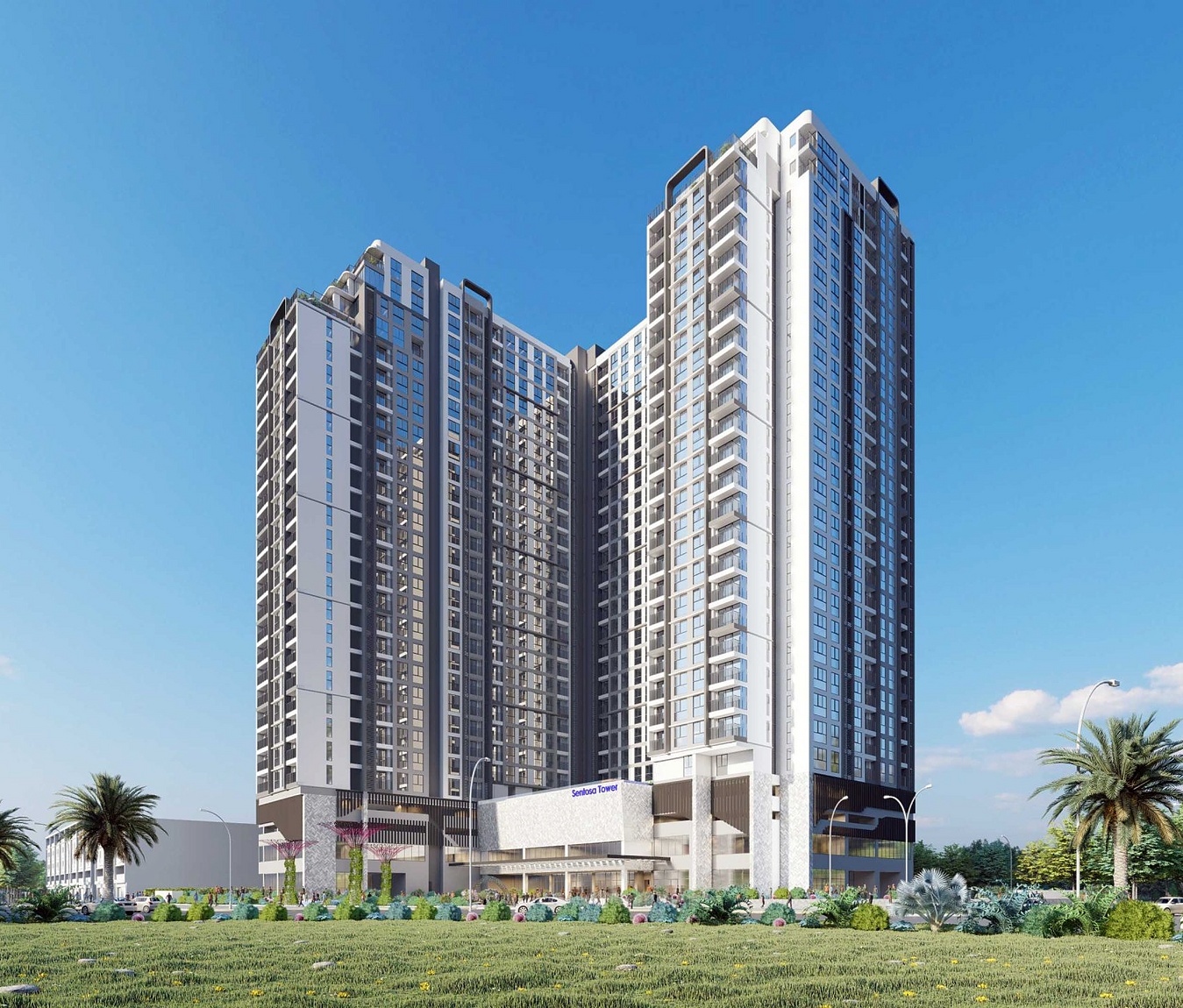 Bán chuyển nhượng căn chung cư Sentosa Sky căn 08 diện tích 74m2