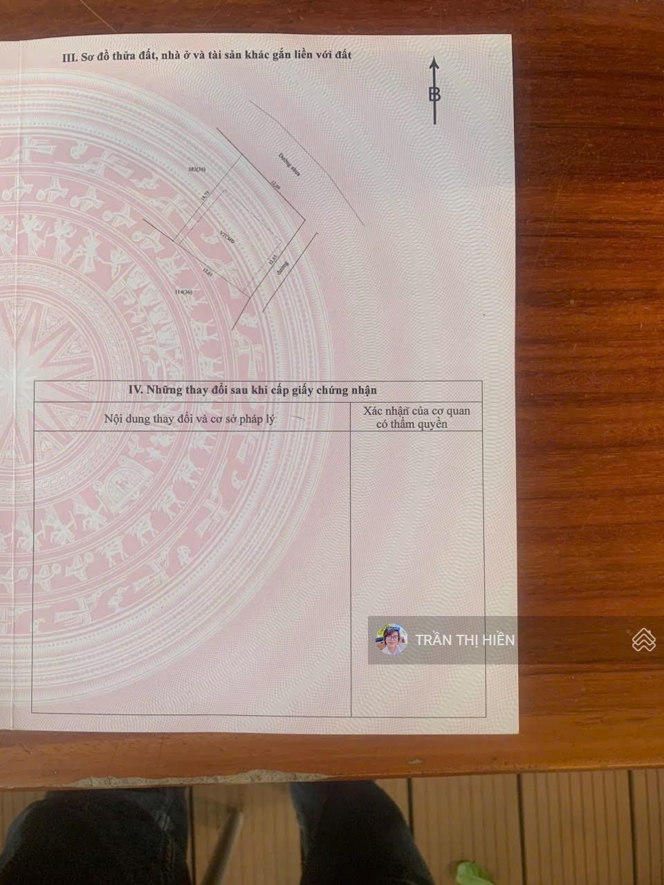 Thị trấn Phước Hải - mặt tiền nhựa khu dân cư ở kín, cách uỷ ban 800m 12x15m