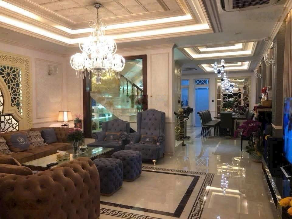 Căn biệt thự đơn lập góc giá rẻ nhất khu Cityland Garden, nhà có thang máy giá chỉ 42 tỷ