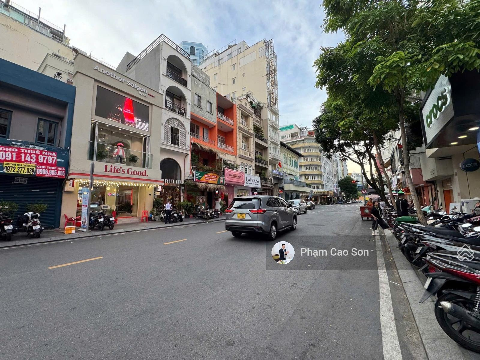 Mặt tiền ngang 8m - hơn 400m2 sử dụng - trung tâm phố đi bộ Nguyễn Huệ số 99 Mạc Thị Bưởi, Quận 1