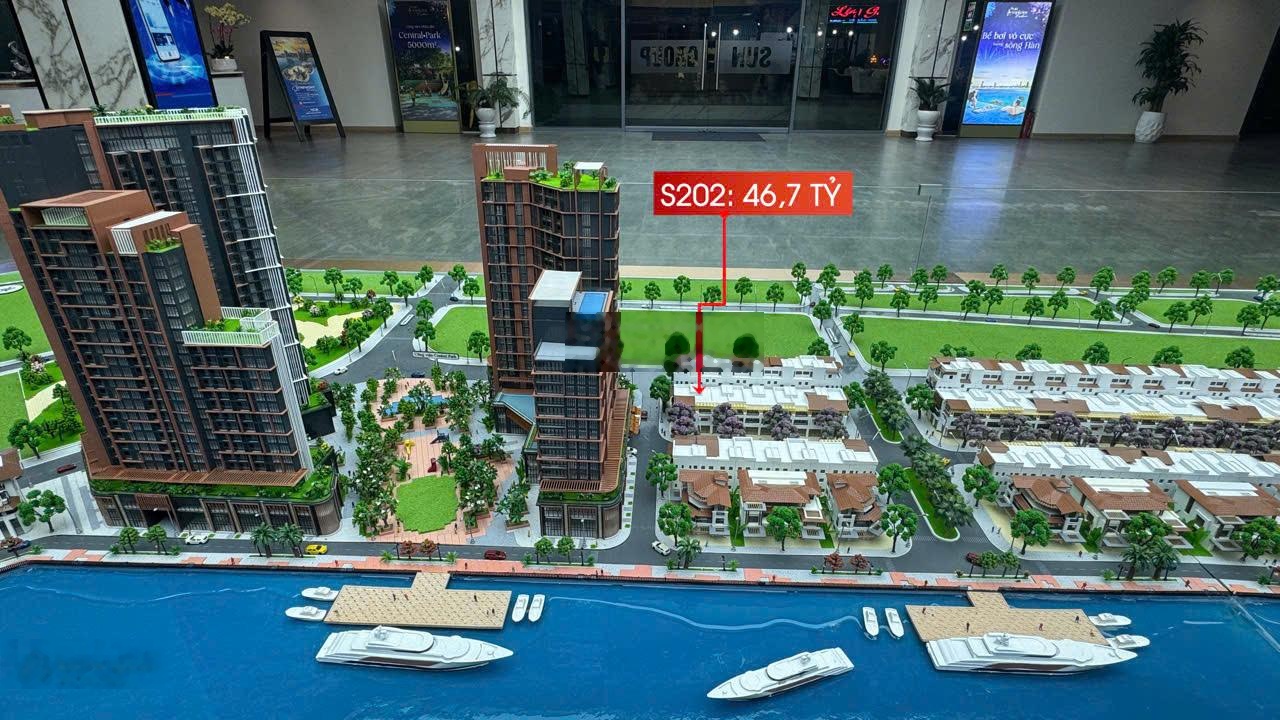 Căn góc Sonata hướng sông sát 2 tòa chung cư, thích hợp cho thuê, kinh doanh, buôn bán. CK 10%