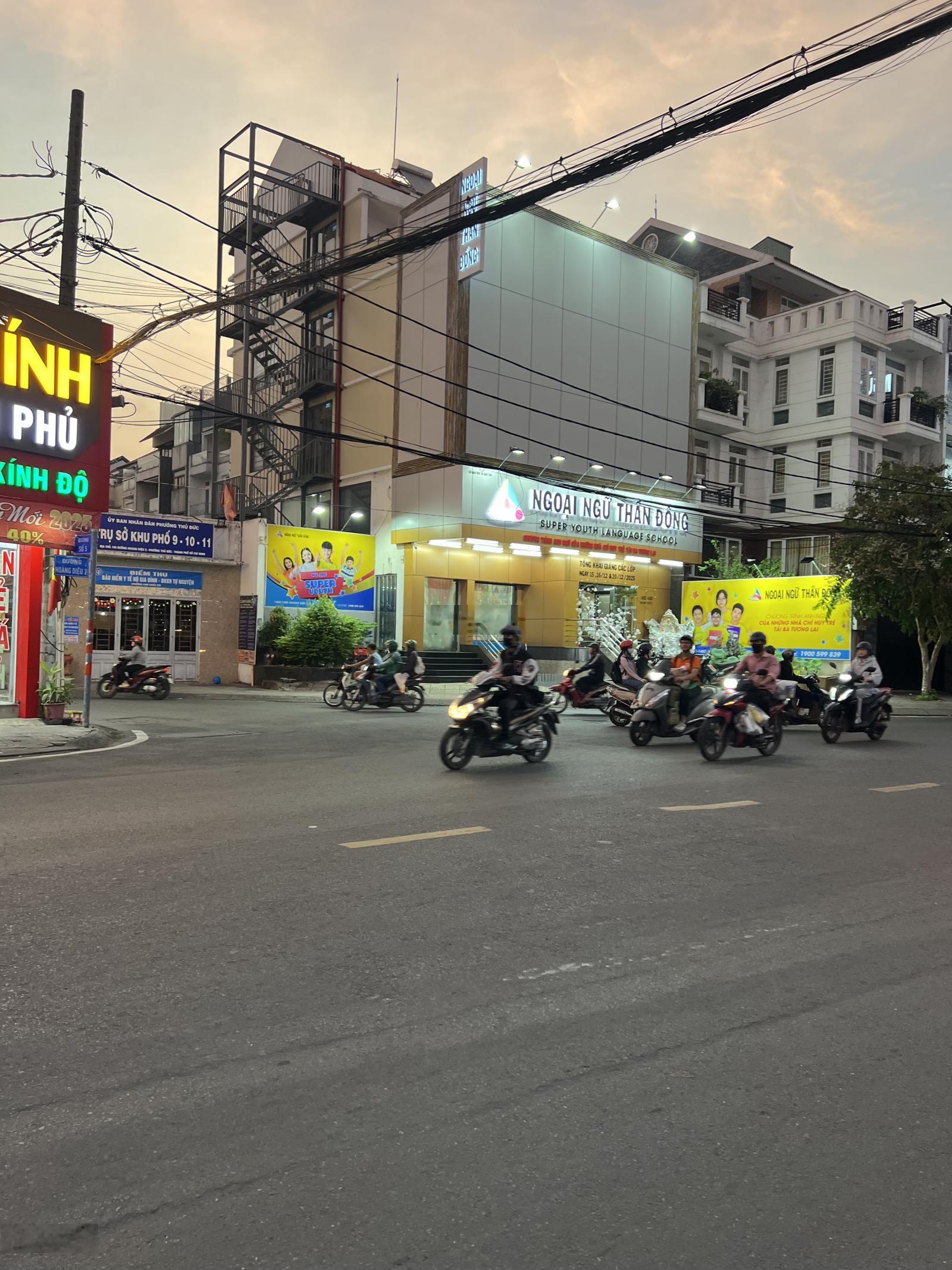 Vip - mặt tiền kd - ngay hoàng diệu 2 - p. linh chiểu thủ đức - ngang 4,5m - giá 10 tỷ tl
