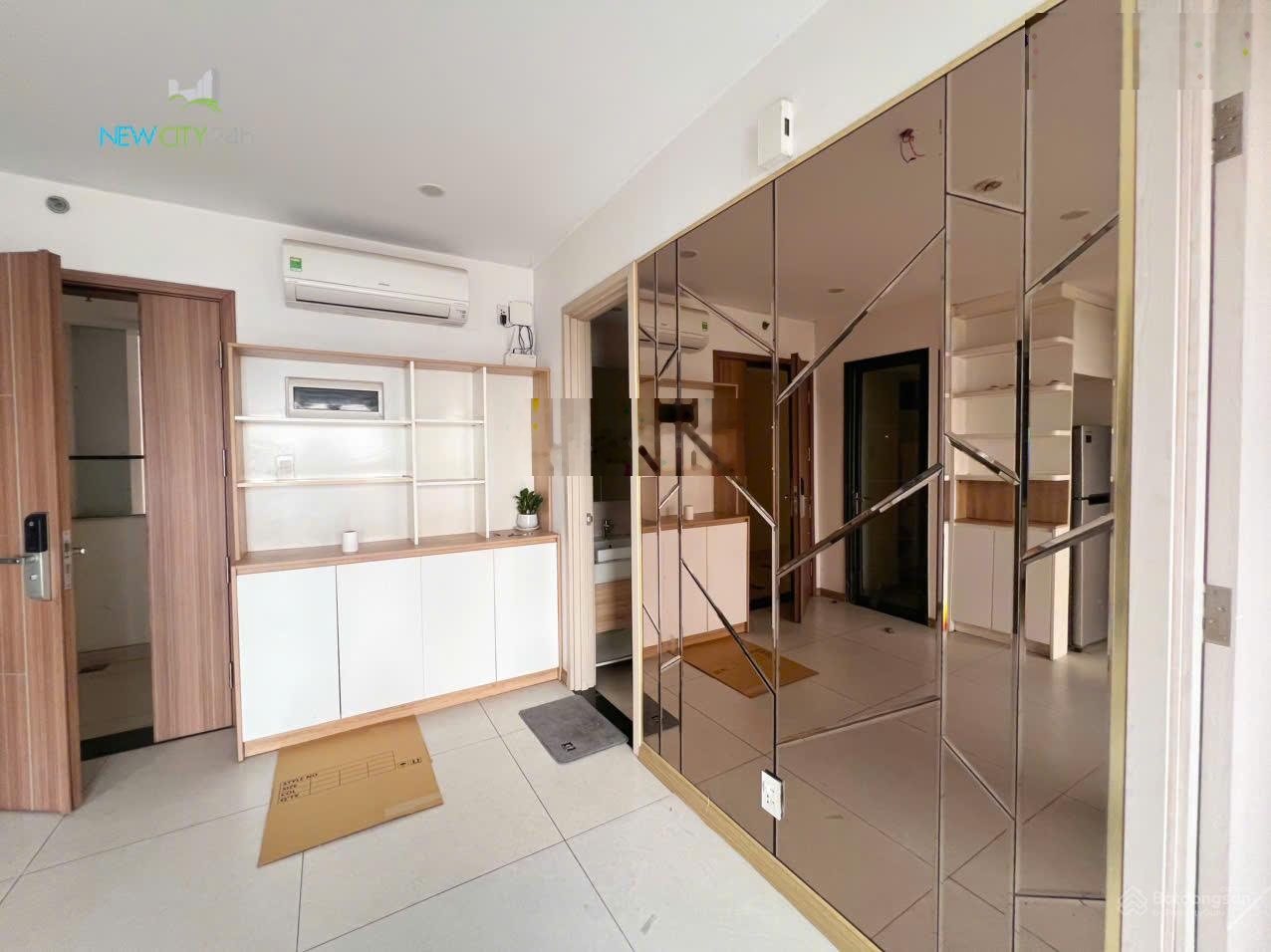 Cho thuê 2PN New City Thủ Thiêm view sông , 61m2, 2PN 2WC, Q2, HCM