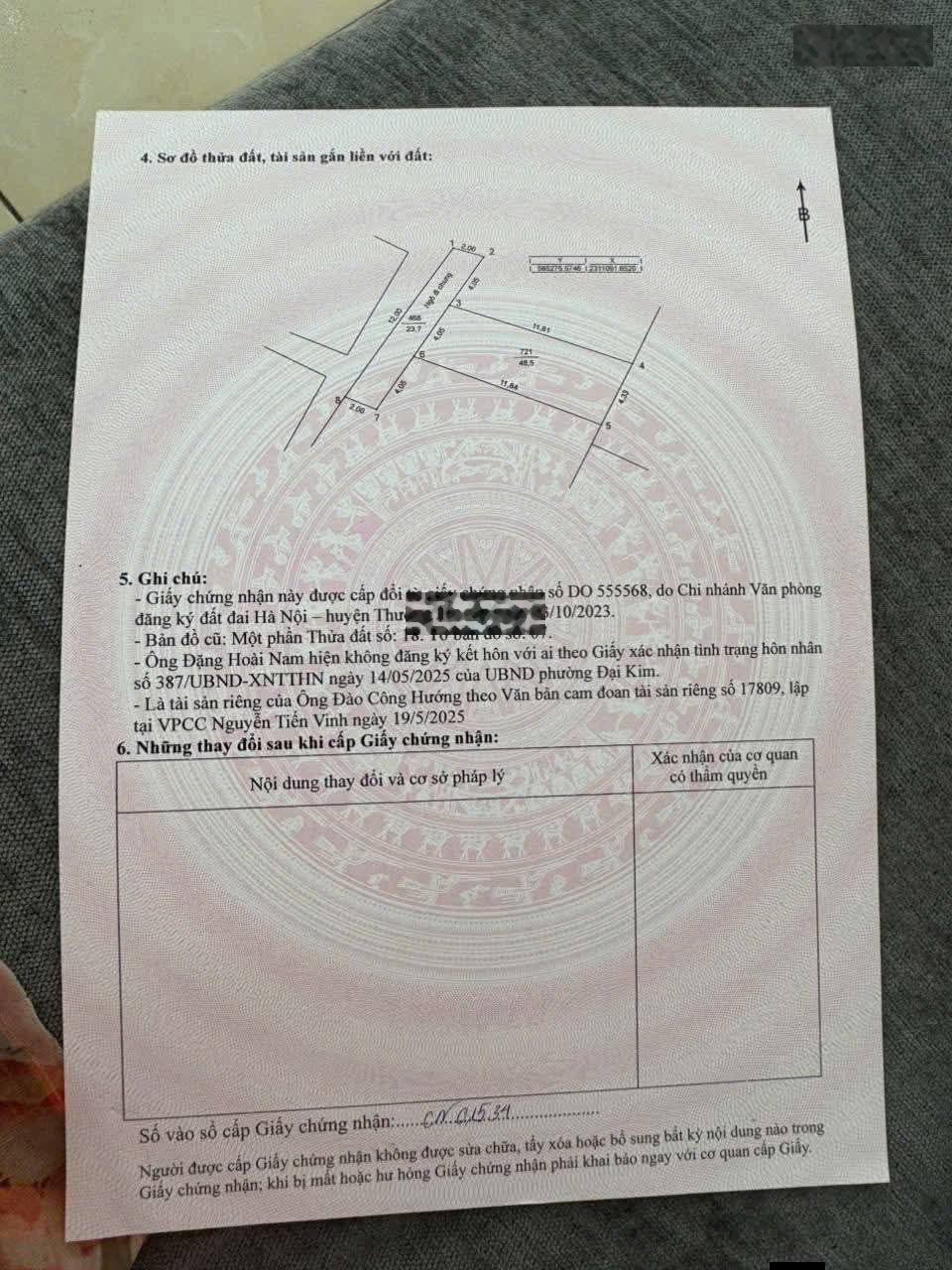 Bán đất thổ cư 48,5m2 tại Khánh Hà, sát đường Vành Đai 4, Vin Olympic