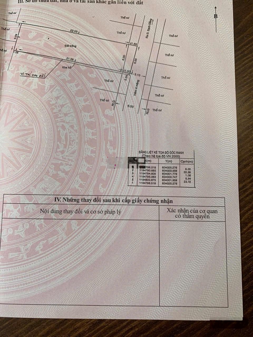 Bán Đất tại Bạch Đằng, 15,8 tỷ, 144m2, Bình Thạnh, HCM