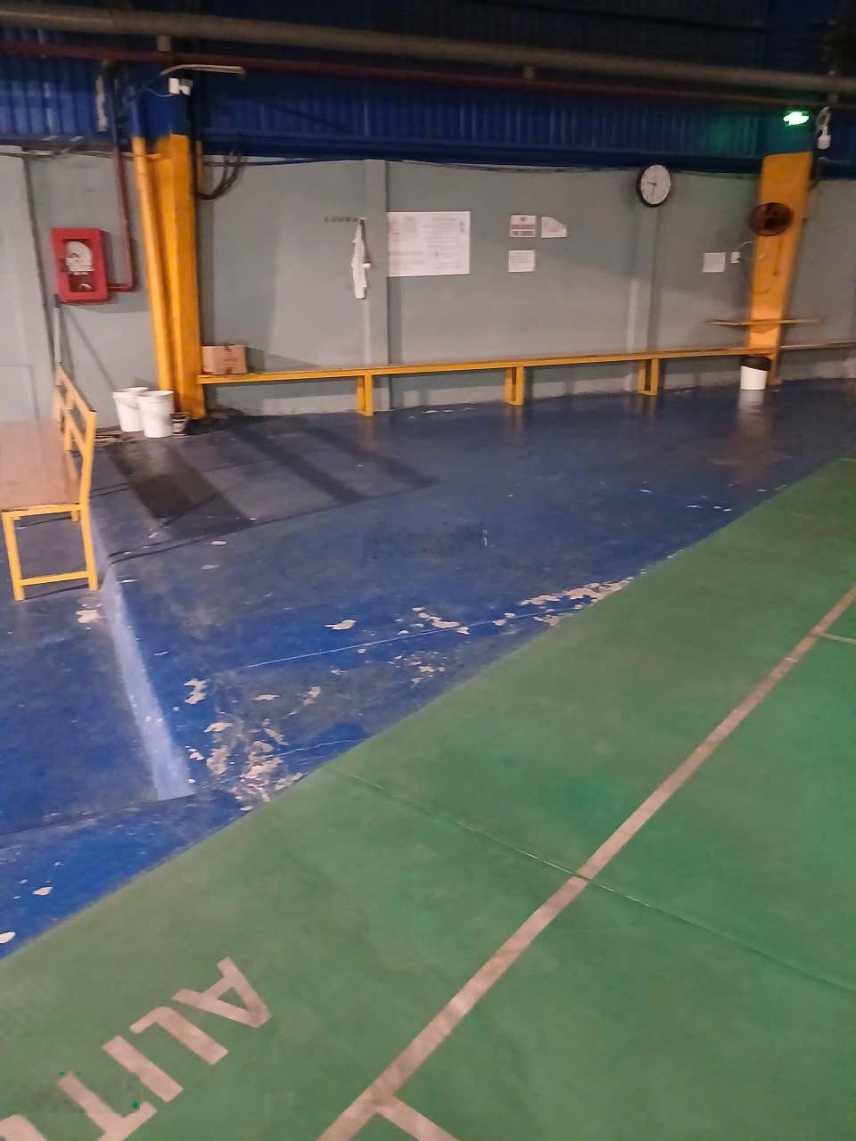 Kho xưởng cho thuê Quận Gò Vấp , DT: 1,400m2 , nền bê tông phủ sơn epoxy , đường xe container