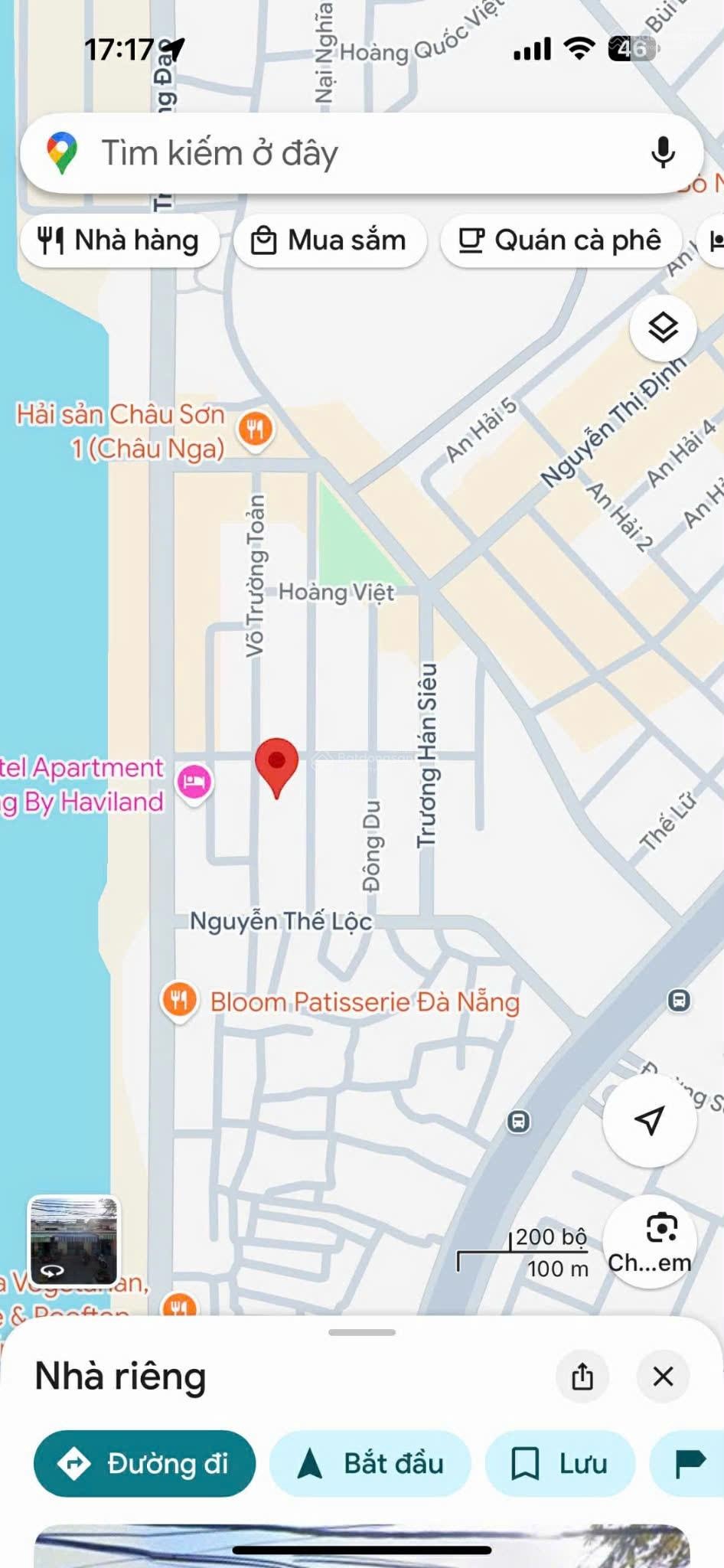 Bán nhà riêng Võ Trường Toản, 5,9 tỷ, 56m2, 2PN, 2WC, view đẹp