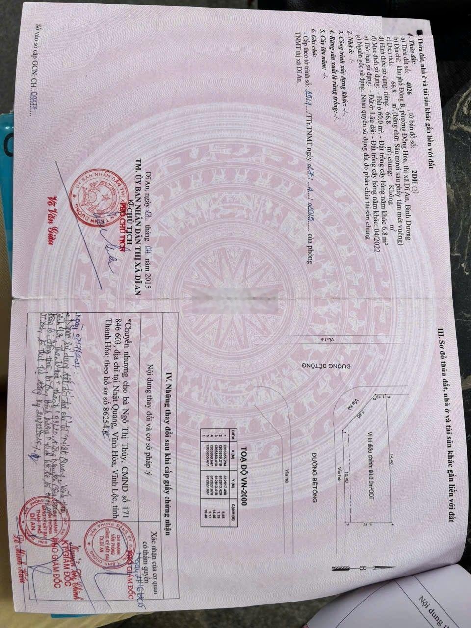 Bán rẻ dãy trọ thu nhập đông hòa dĩ an