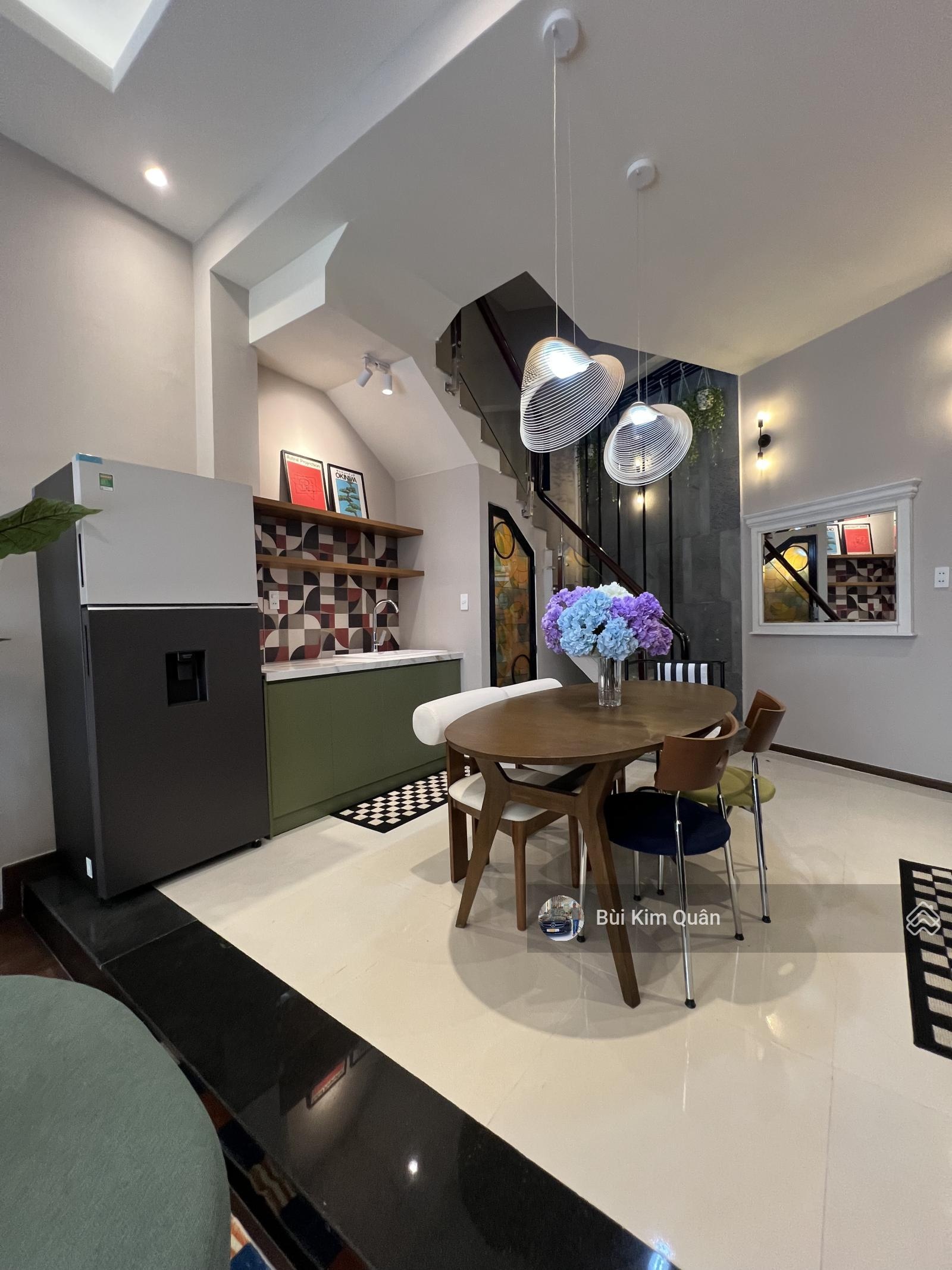 Nhà 4 tầng nở hậu hẻm ô tô 5m Phạm Văn Chiêu, P. 14 Gò Vấp gần Emart Phan Huy Ích