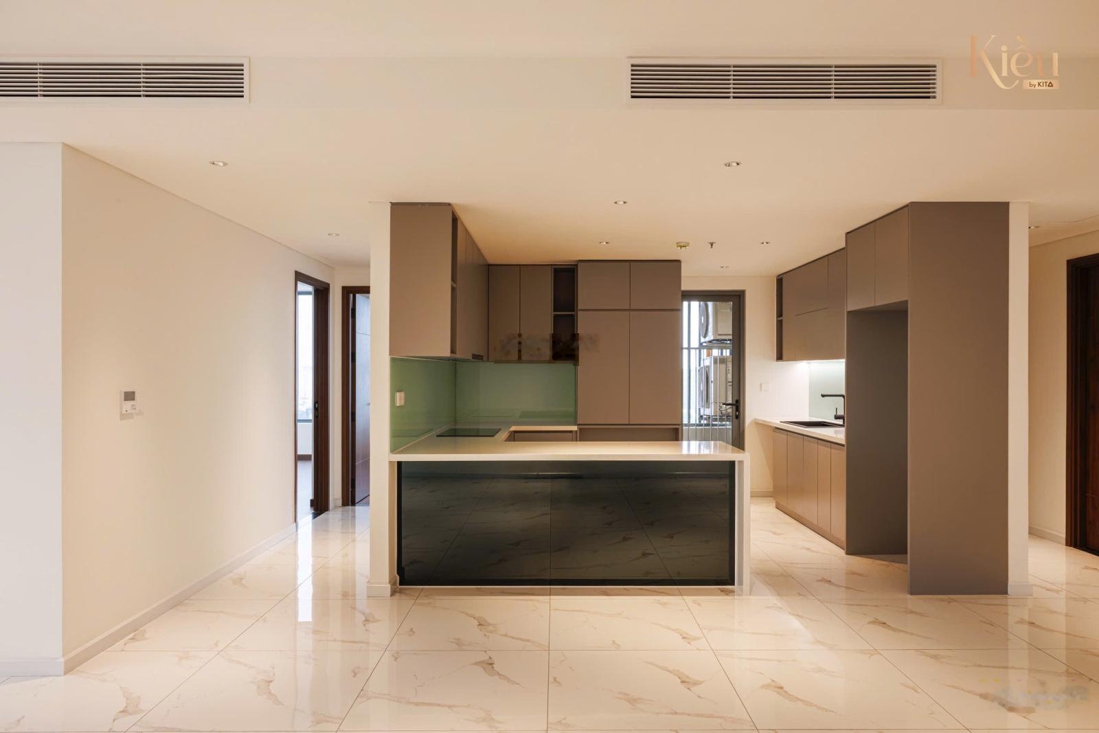 Cho thuê căn hộ kiều by kita - dt 155m² - 3pn view quận 1, quận 3 - giá tốt 50 triệu/tháng