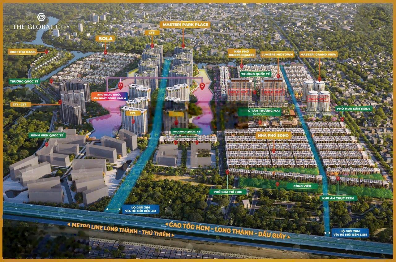 Loại căn 1PN tòa B1 view hồ bơi, giá 7.2 tỷ all in Masteri Cosmo Central