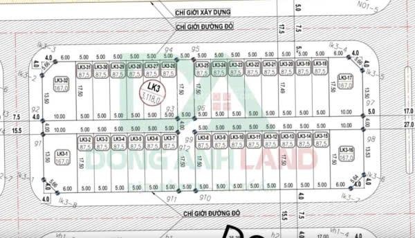 Chính chủ bán lô góc đấu giá view vườn hoa, Thụy Lâm, Hà Nội, 2 mặt đường 15,5m, đường sau nhà 4m