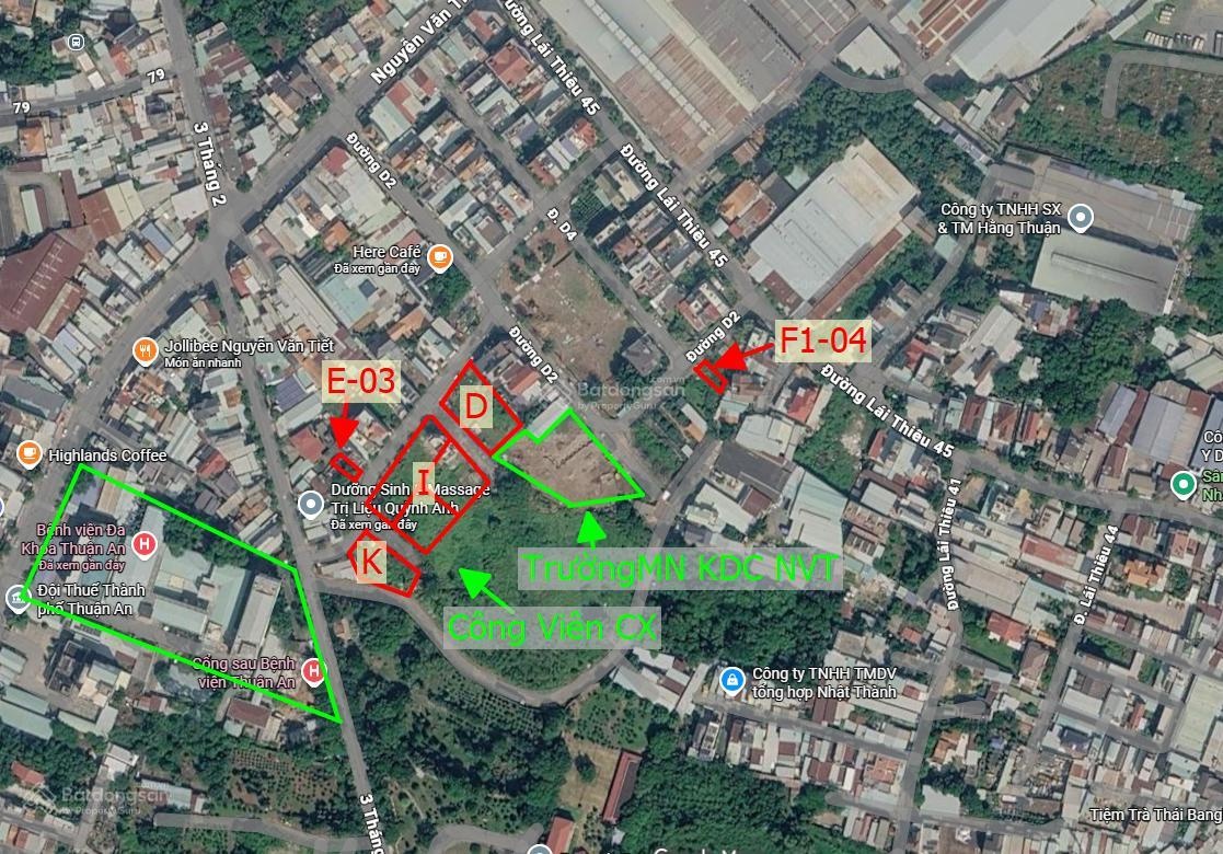 Nhà 2 MT cách Nguyễn Văn Tiết 50m, đường 12m, Lái Thiêu, Thuận An, Bình Dương