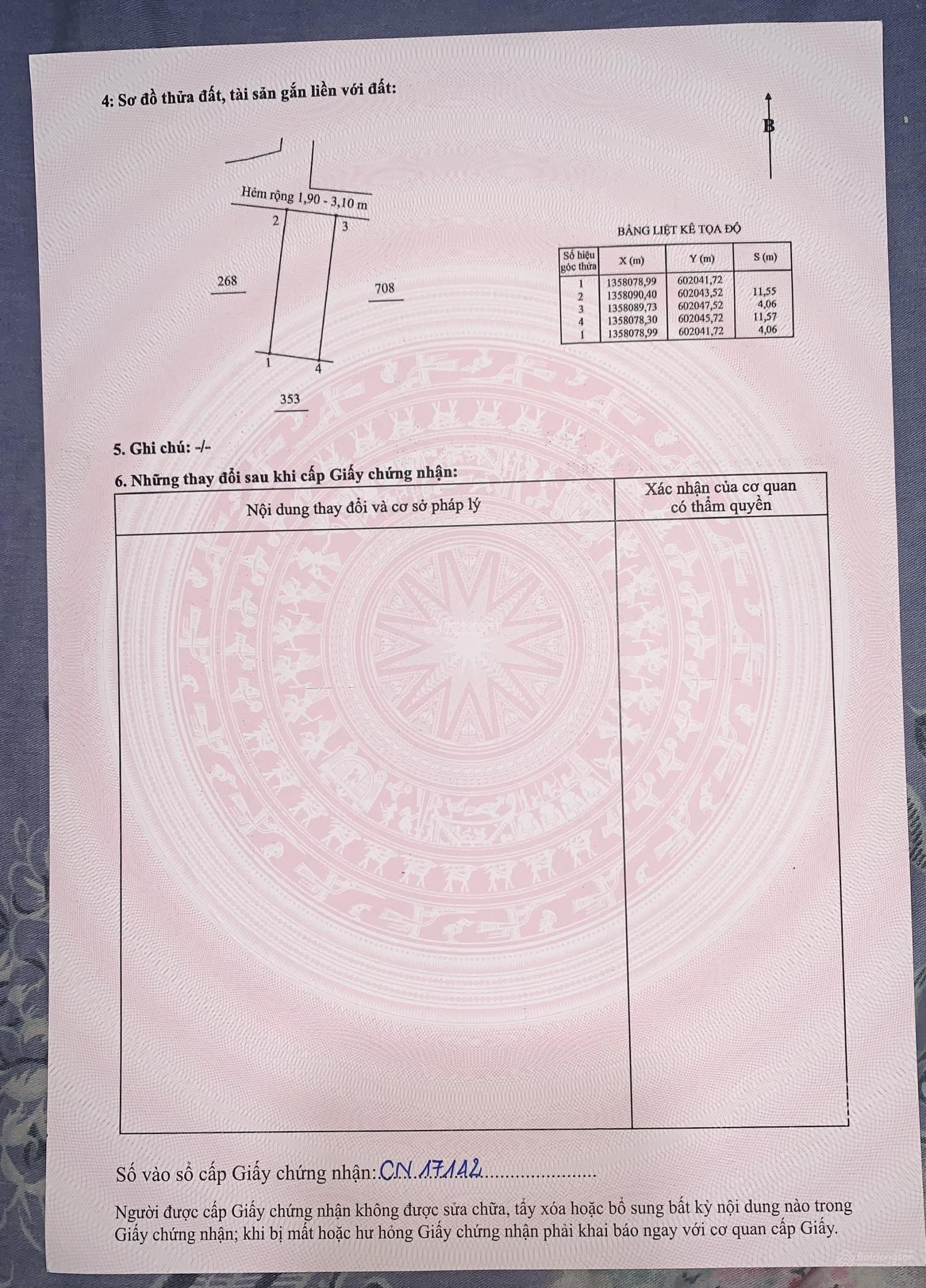 Bán nhà hẻm Nguyễn Khuyến, Vĩnh Hải. DT: 4x12m, 3.2 tỷ, 1 trệt 1 lầu, nhà mới ở ngay