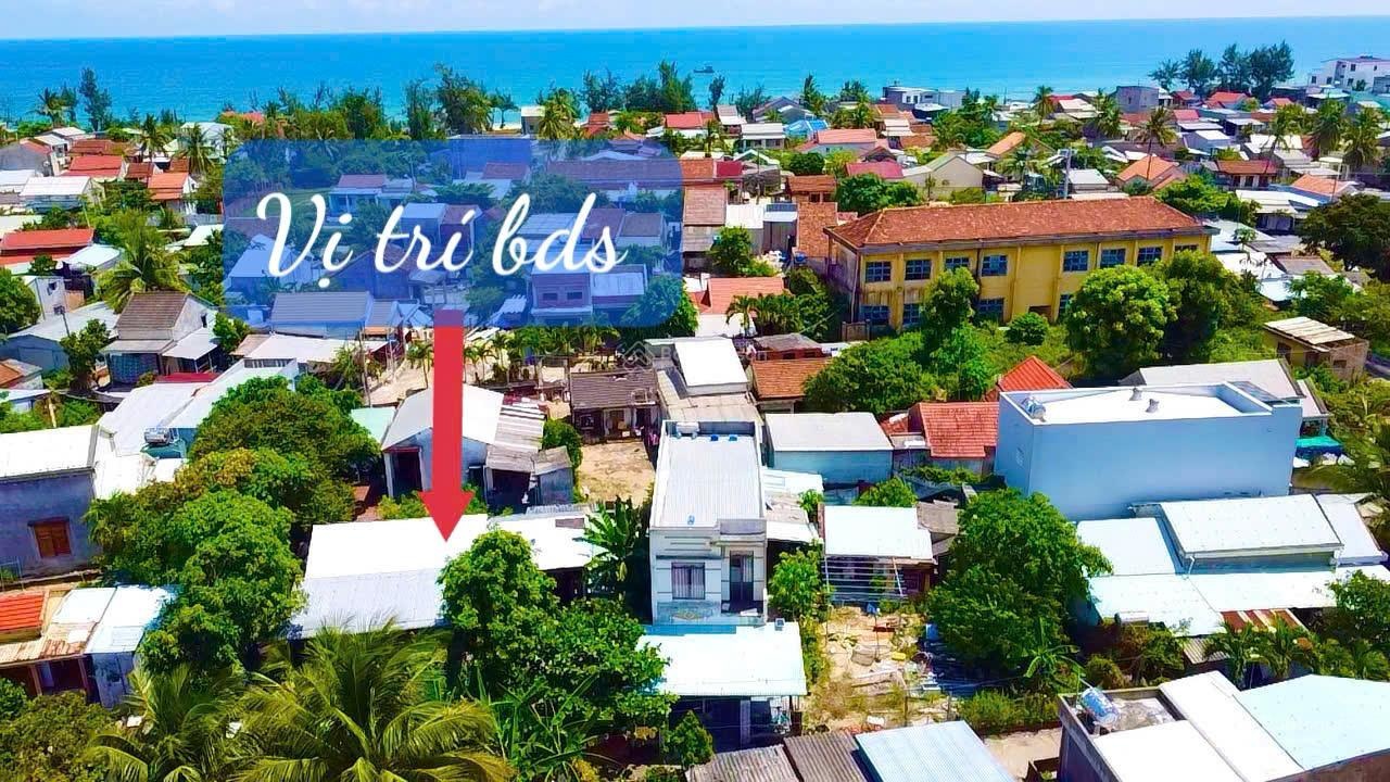 Bán nhà gần biển Làng Bích Họa Tam Thanh | 2 mặt đường 300m² thổ cư