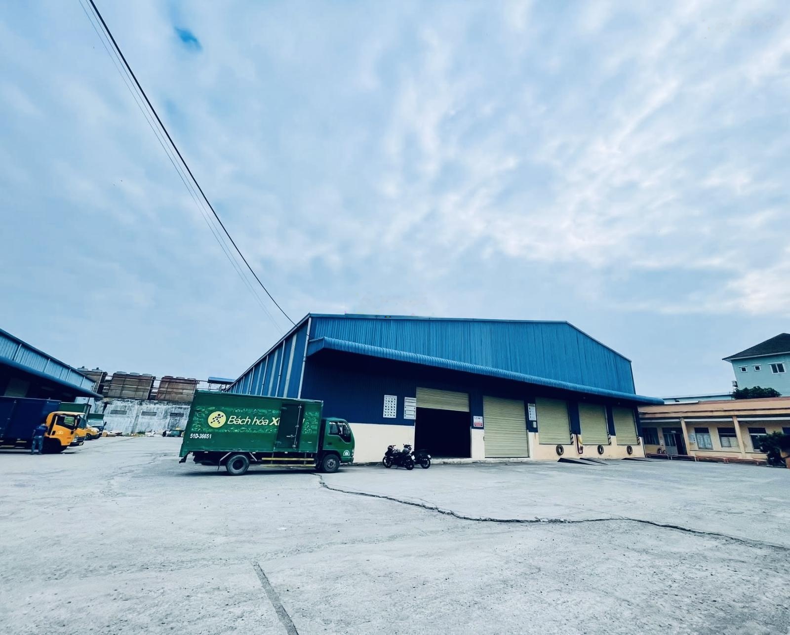 Cho thuê kho xưởng 2.600 m² có PCCC tự động và điện 3 pha, KCN Trà Nóc, TP. Cần Thơ, lộ container