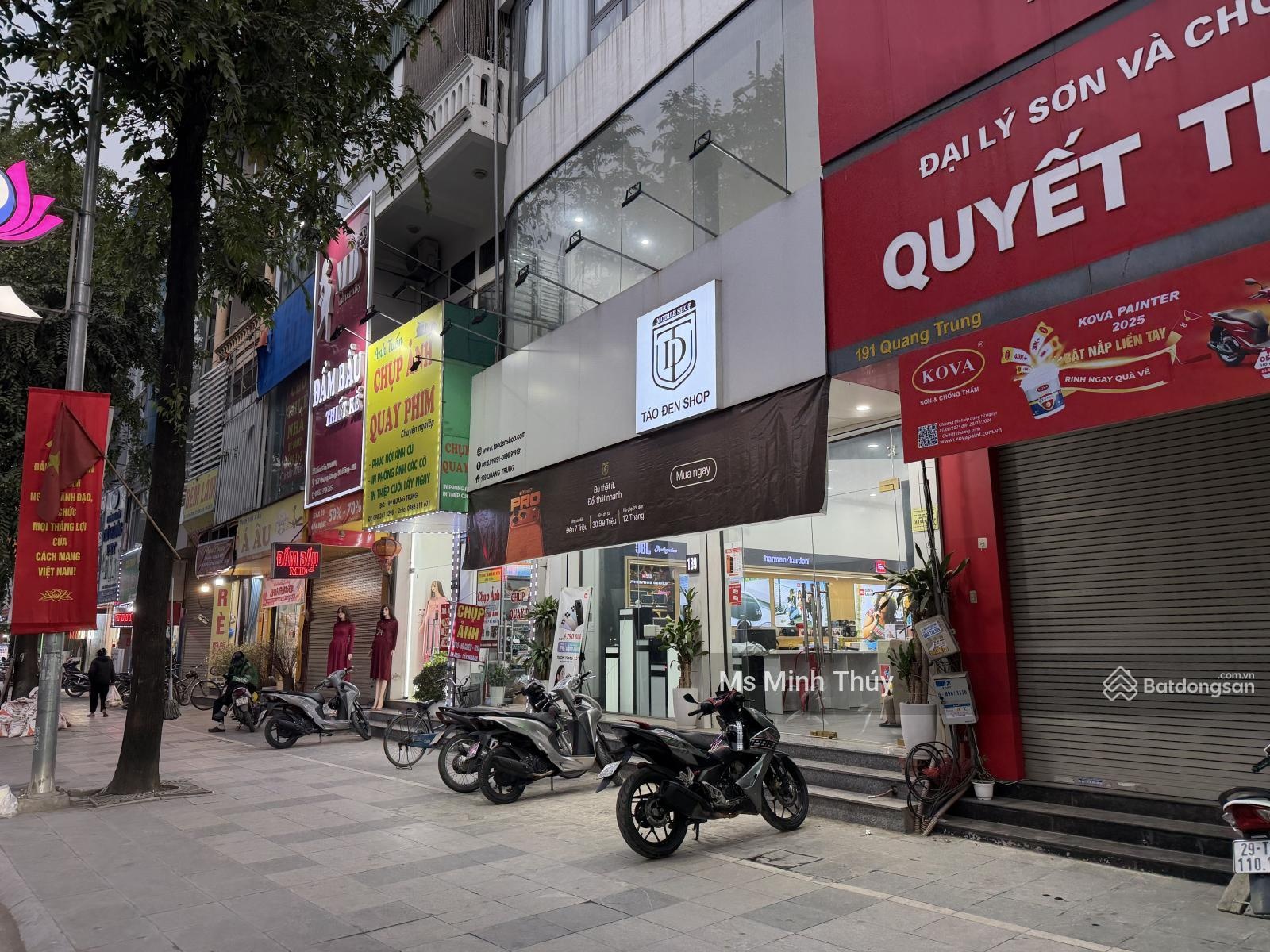 Tổng hợp quỹ căn chọn lọc mặt phố Quang Trung, Hà Đông cần bán gấp trước tết giá tốt nhất