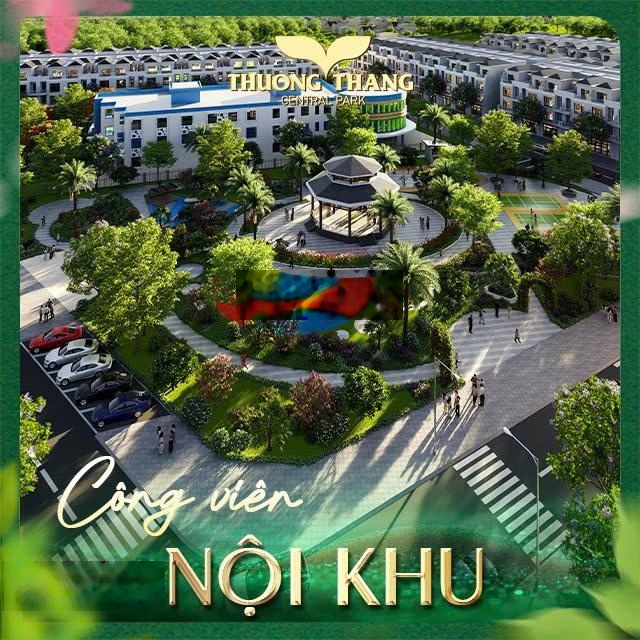 Dự án Thường Thắng Central Park, đầy đủ tiện ích 100m2, view đẹp, nhiều tiện ích