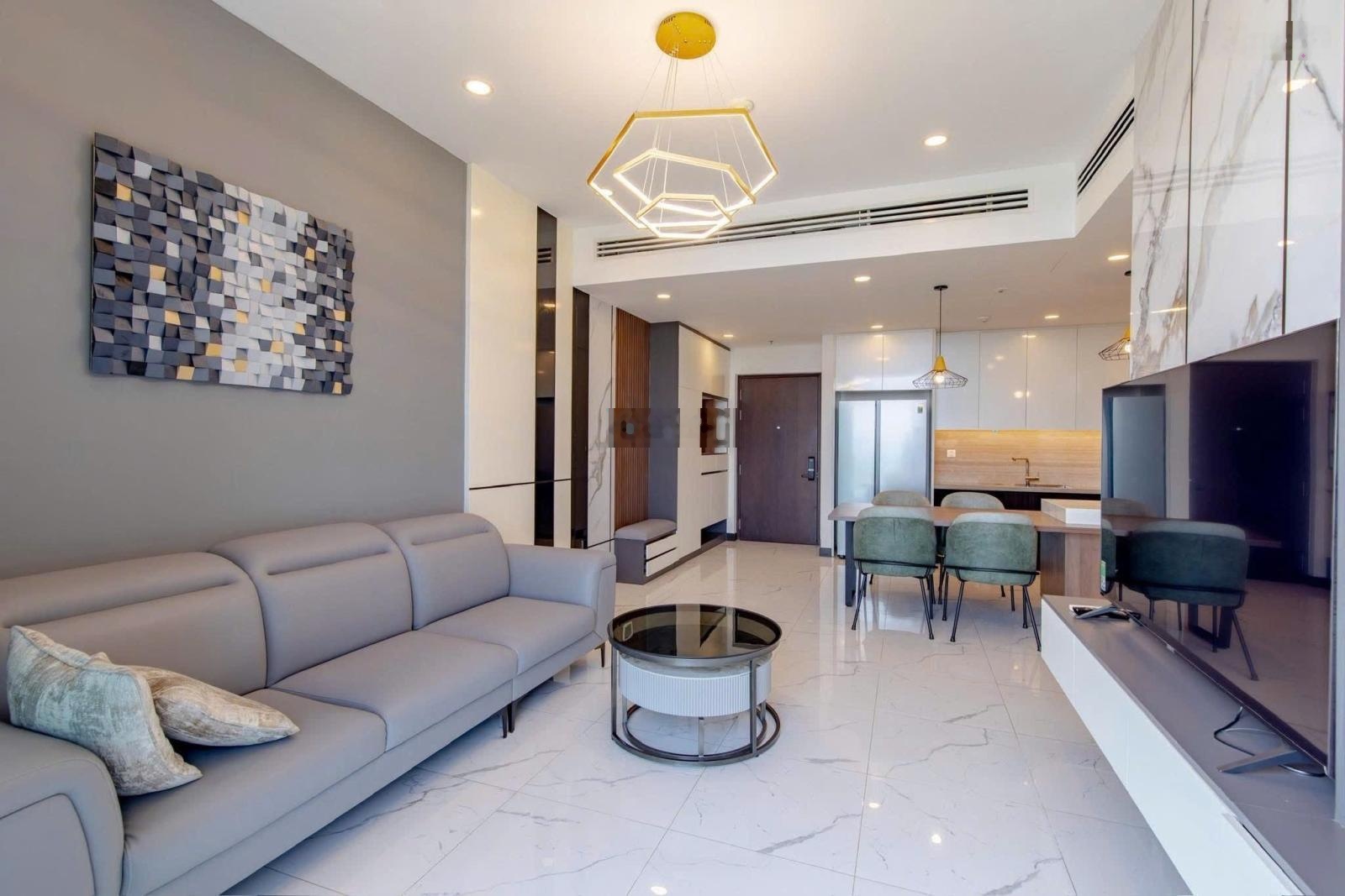 Empire City- cho thuê 2 phòng ngủ nội thất cao cấp, tầng cao view Landmark81