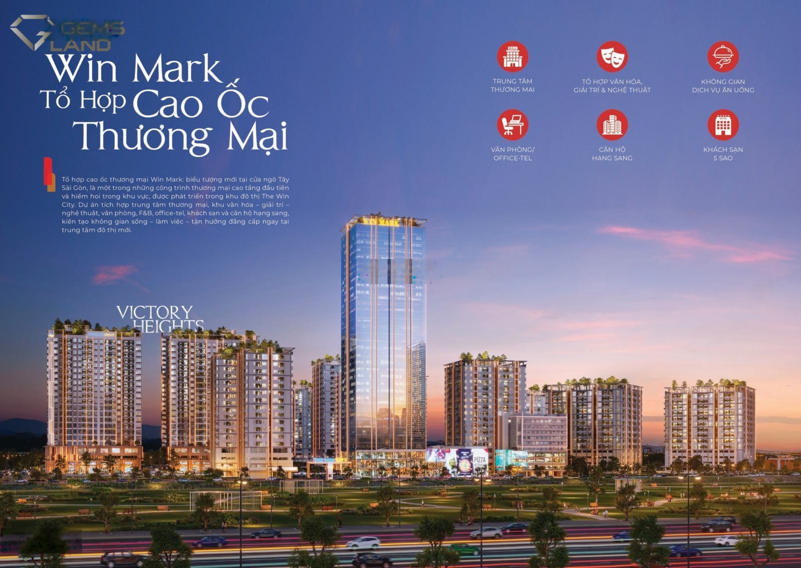 Căn hộ 3PN tại The Win City, 2,683 tỷ, DT 86m2, giá siêu hời, CK cao, full nội thất. Gọi ngay