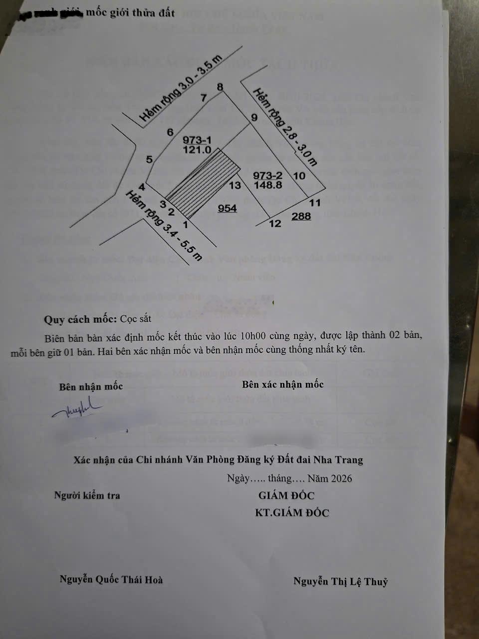 Bán căn nhà 1 trệt 1 lầu hẻm Gò Cây Sung Vĩnh Điềm Trung cách siêu thị Go chỉ 200m - SĐT 0931897111