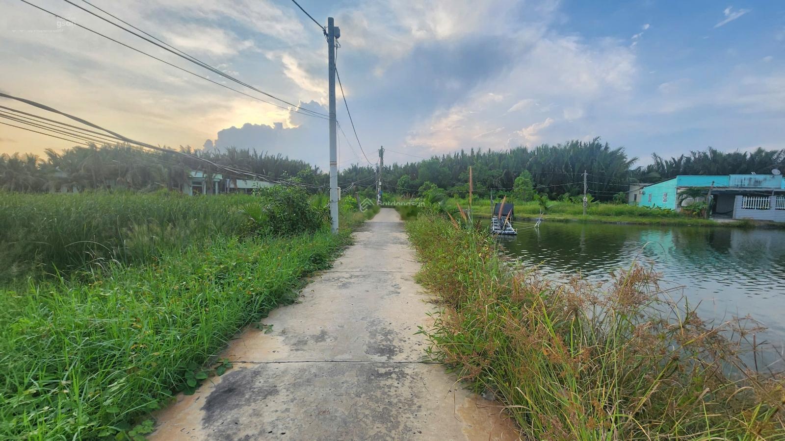 Bán đất góc 2 mặt hẻm đường Hà Quang Vóc, xã Bình Khánh, diện tích 550m2, giá 2 tỷ