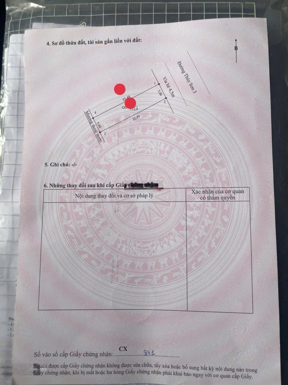 Bán lô mặt tiền Thuỷ Sơn 3, đường 7m5 gần bãi tắm, giá tốt nhất Sơn Thuỷ.