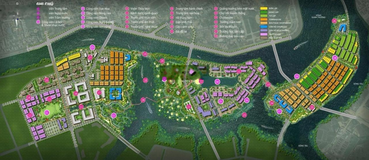 Bán nhà mới 3 tầng - góc 2MT đường 20m ngay sông Quán Trường - căn D666 đẹp nhất DA Charmora City