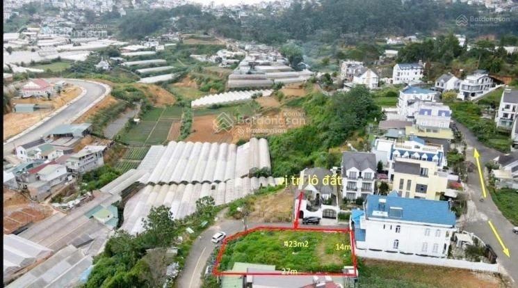 Lô đất view rừng thông 423m2 - An Sơn - P4 - Đà Lạt 2 mặt tiền - khu biệt thự sang trọng