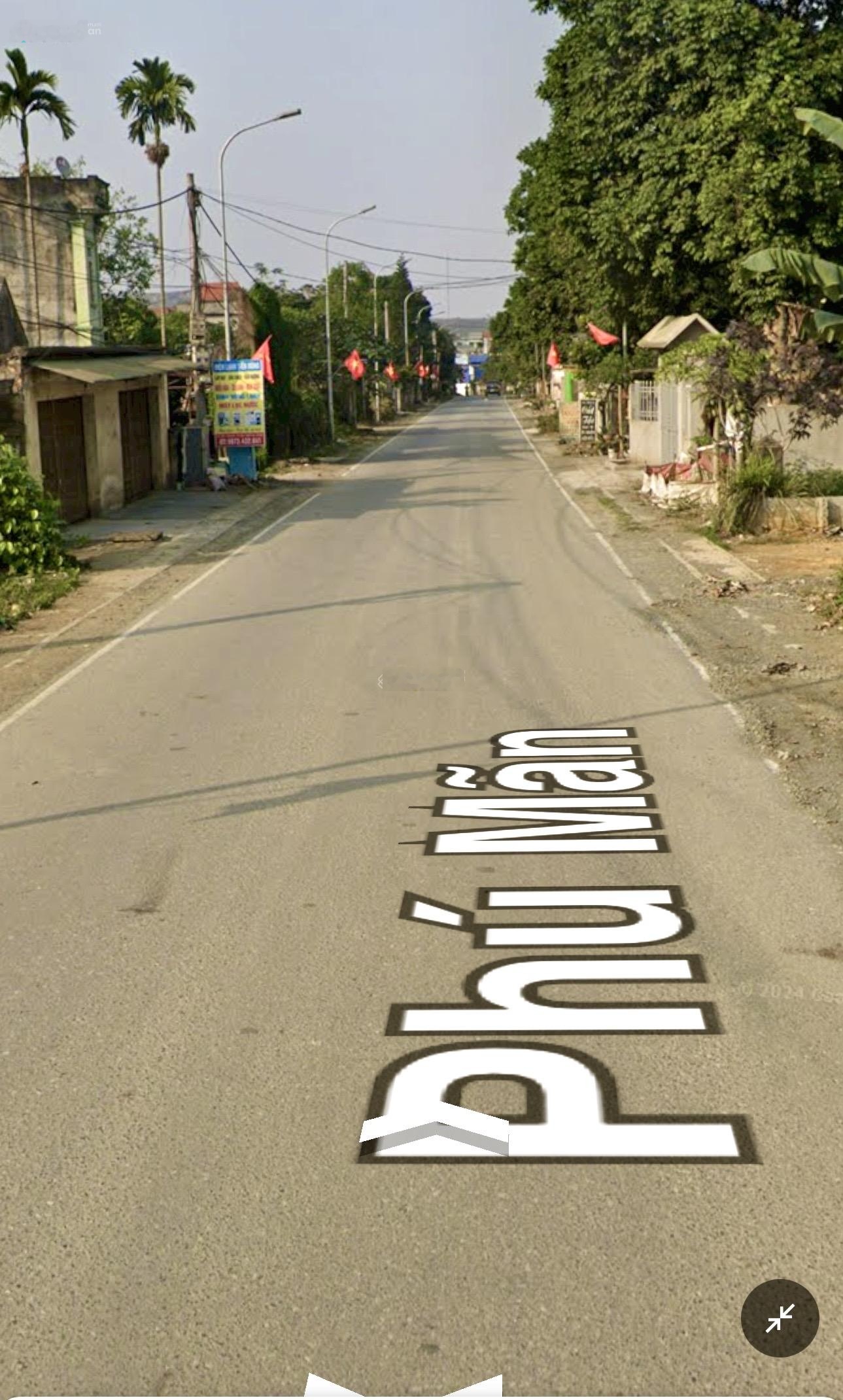 Cần bán 362m2 trục chính Phú Mãn, MT 5,15m, nở hậu 7,33m, 80m2 thổ cư