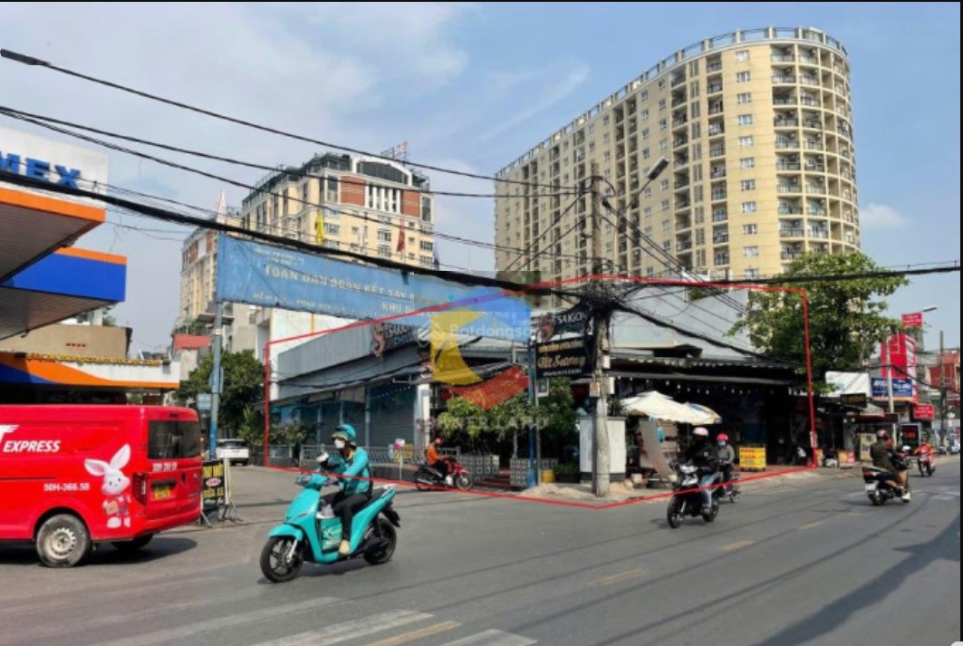 Góc 2MT 19 Phan Huy Ích Gò Vấp 16x30m - DTSD 500m2