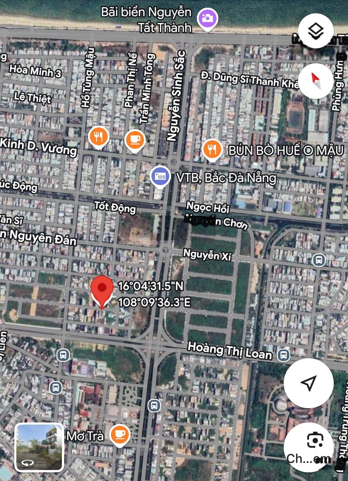 Bán đất đường Hoà Minh 28 cạnh Uỷ Ban Quận Liên Chiểu Đà Nẵng, gần Biển, 108.5m2