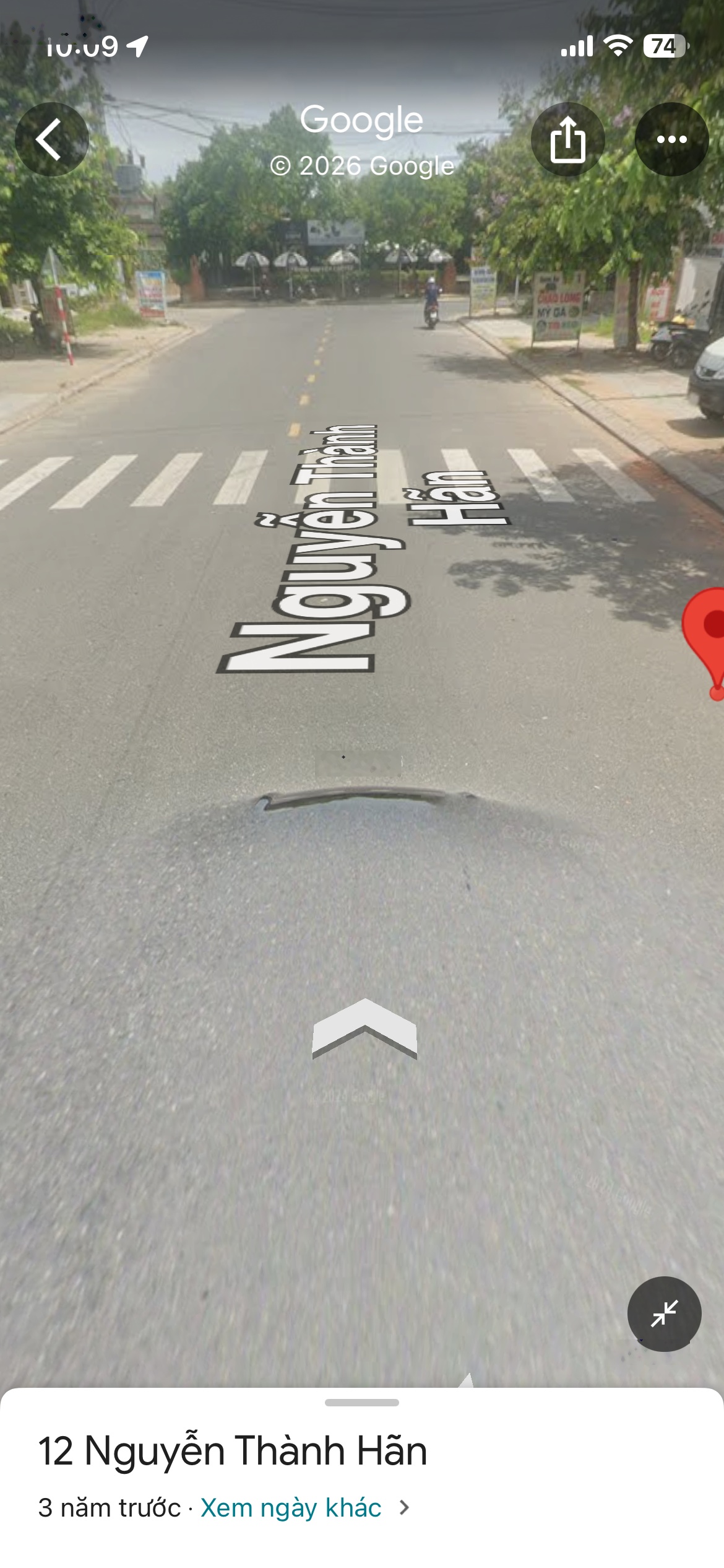 Đất khu phố chợ Nam Phước đường Nguyễn Thành Hãn, ngang 6,5m