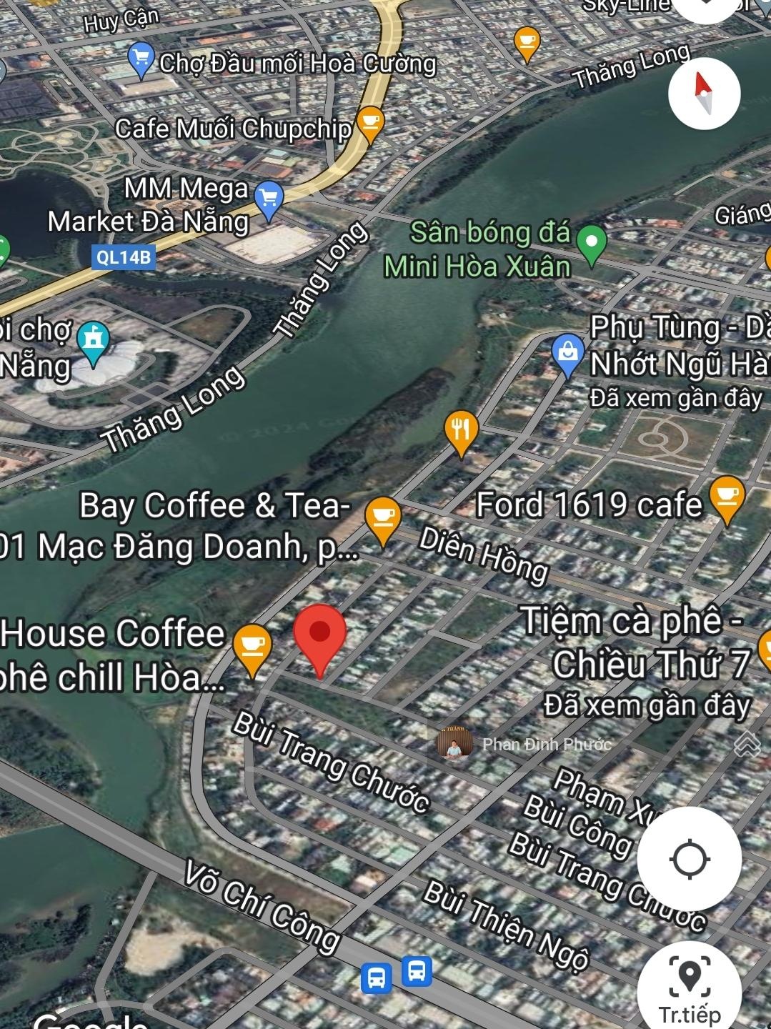 Bán lô góc 2mt phạm xuân ẩn & thanh lương 24 - view công viên | hòa xuân