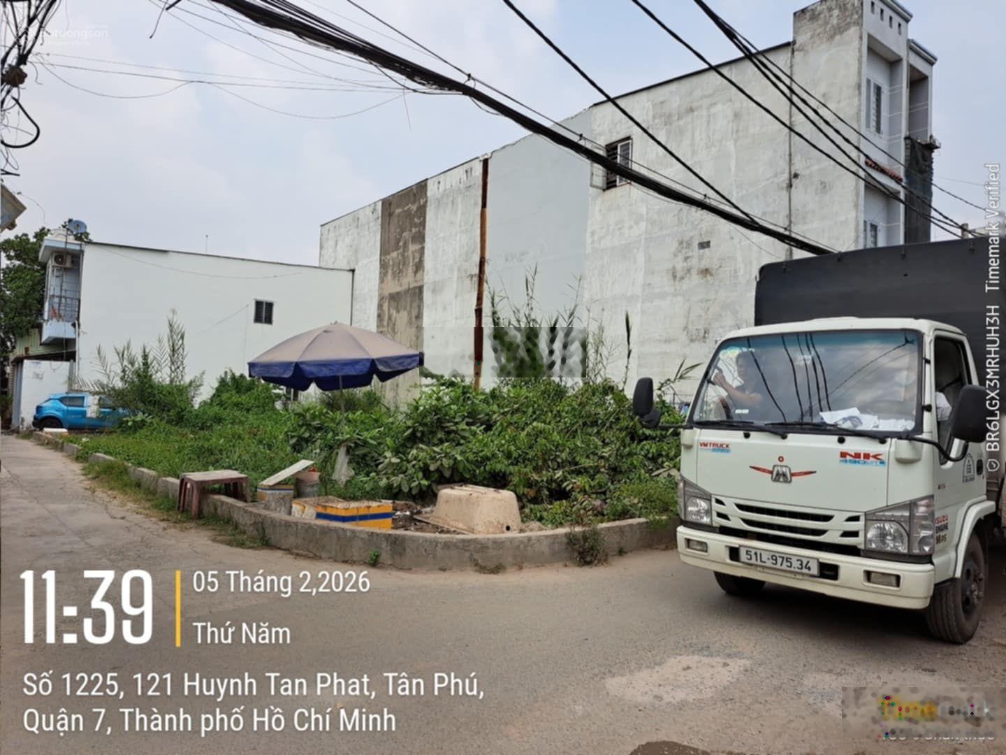 BÁN ĐẤT 55M2 (4.2x13)_Đường Ôtô thông Huỳnh Tấn Phát cạnh chợ Phú Thuận kế PMH Quận 7 - Chỉ 4tỷ350