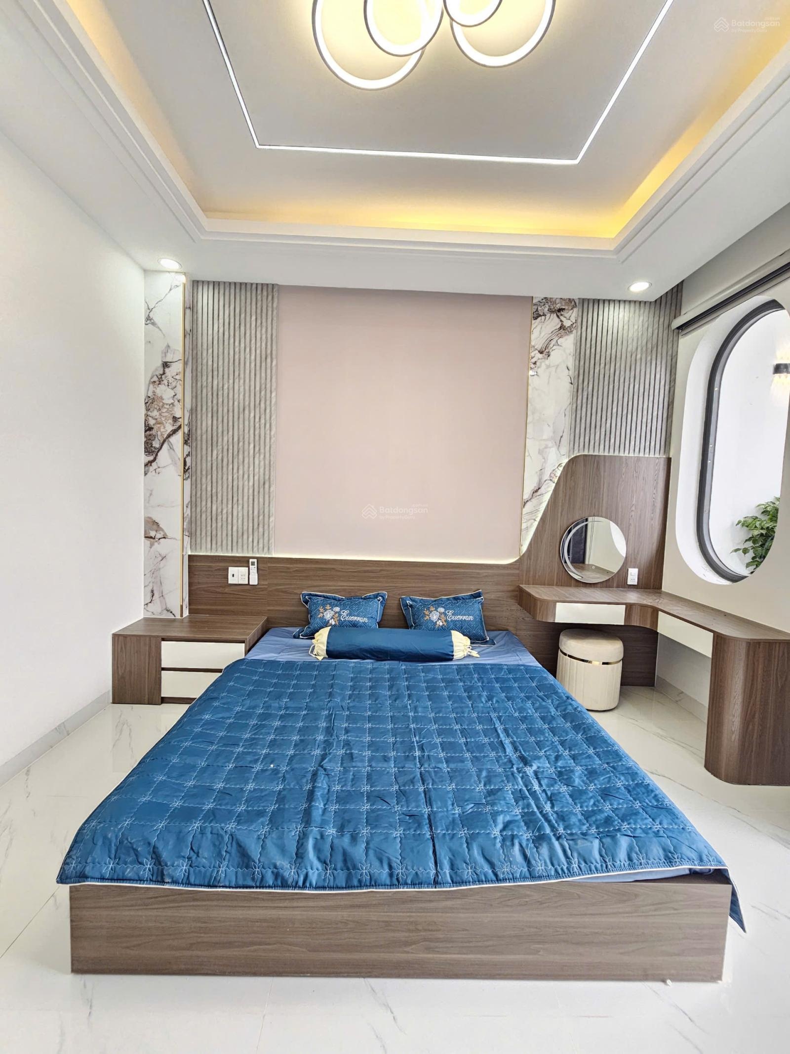 Bán nhà mới 1T2L 4x15.4m, mặt tiền Bình Chuẩn 36 gần Ngã 4 Miếu Ông Cù, full nội thất