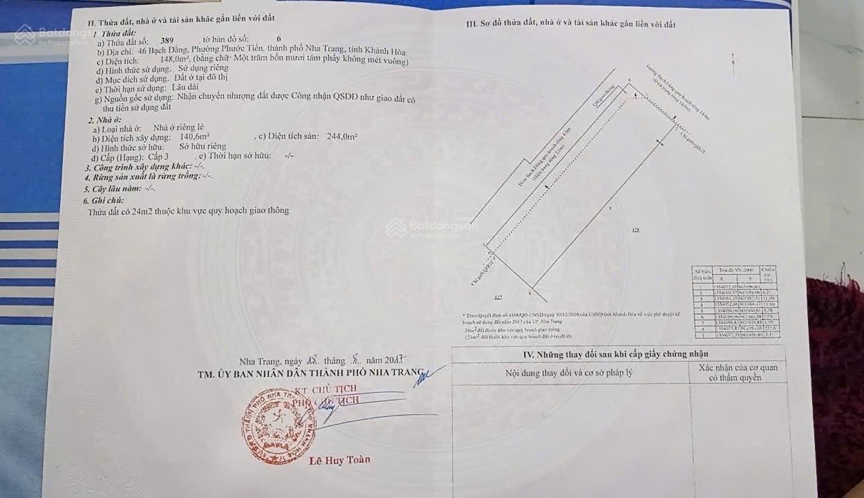 Siêu phẩm nhà đất vàng bạch đằng nhà 2 tầng khu phố hàn giá tốt 26 tỷ