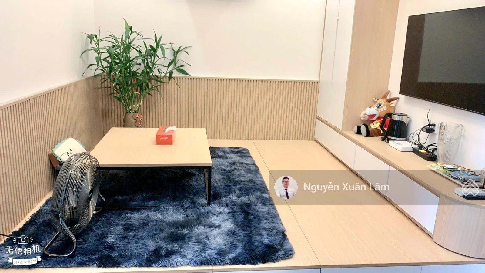 Cần cho thuê 36m2 1PN full đồ đẹp view sônh hồng giá rẻ 6,5 triệu Oasis Ecopark