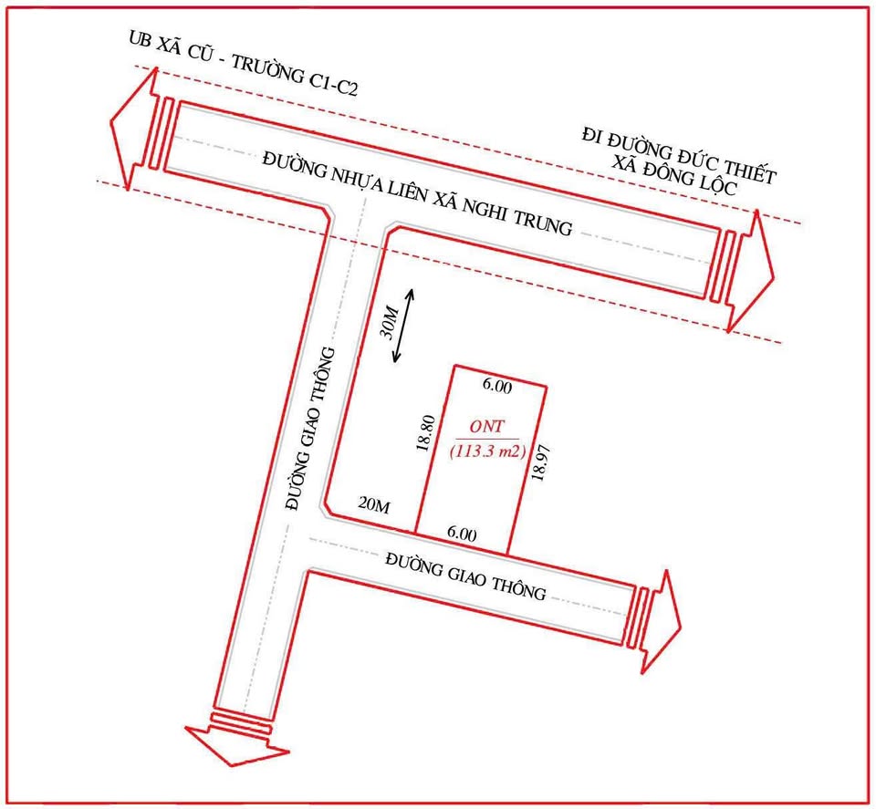 Bán đất thành phố Vinh, tỉnh Nghệ An giá 1,7 tỷ