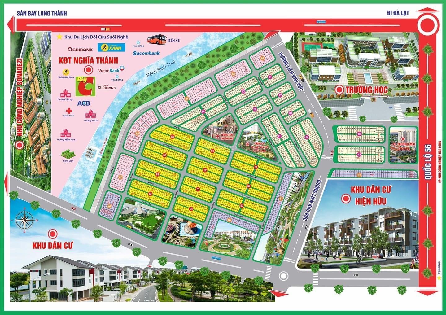 Bán đất dự án Lan Anh 2, 5 giá 870 - 1.05 tỷ (100m2), xã Hoà Long, tp. Bà Rịa. LH 0939751268 Bình
