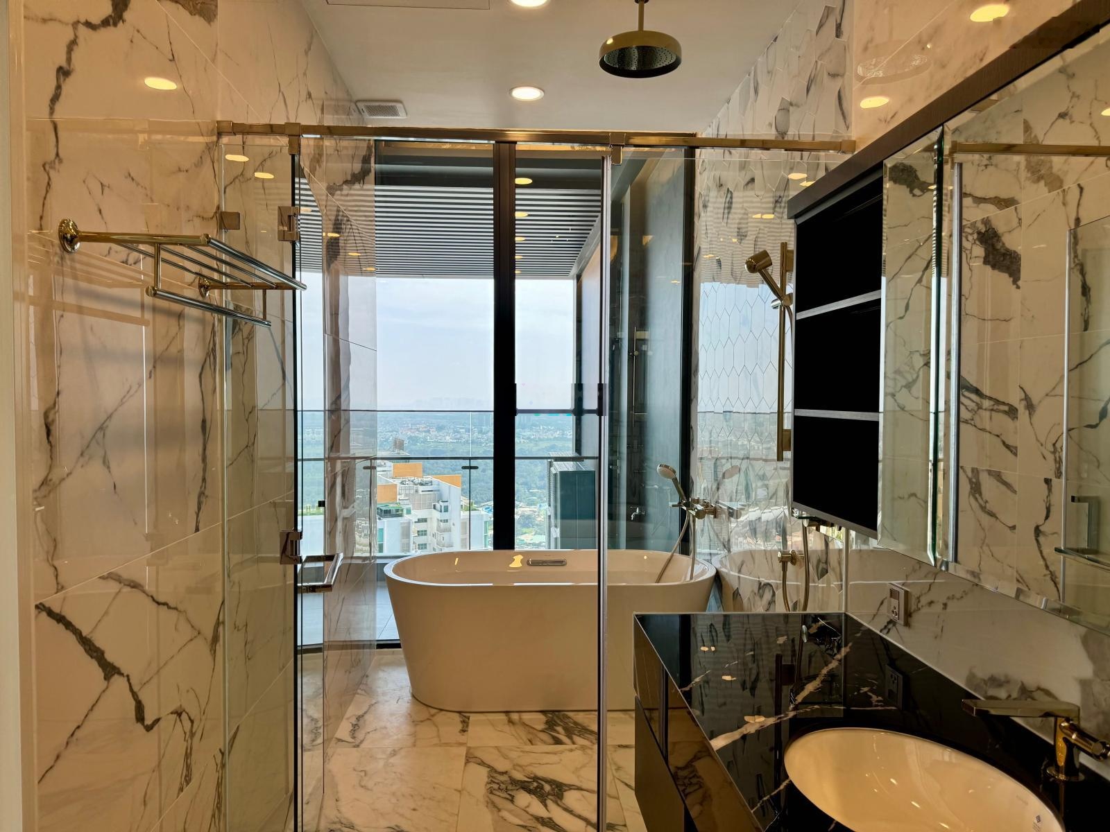 Penthouse Lumiere Riverside cho thuê full nội thất