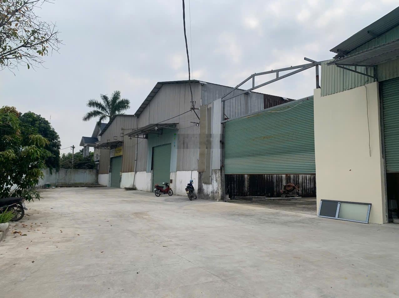 Kho xưởng 1.800m2 Hưng Long - Bình Chánh. Hệ thống PCCC đầy đủ